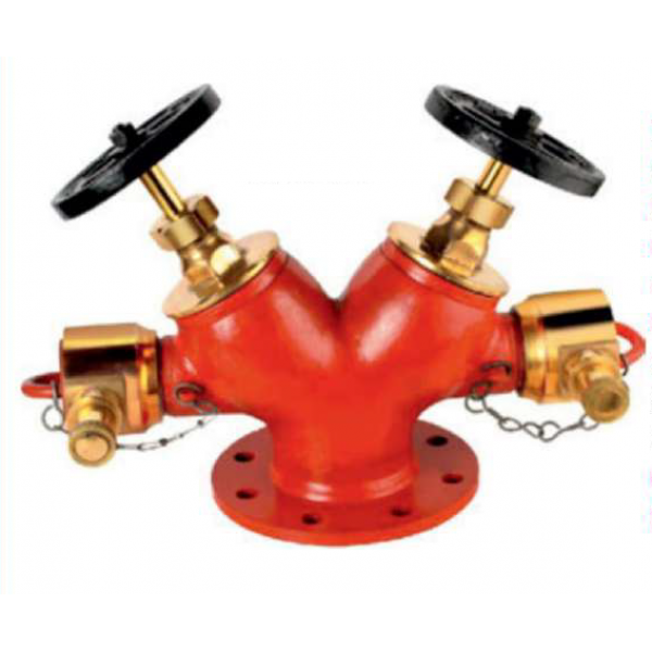 LANDING VALVE DOUBLE OUTLET